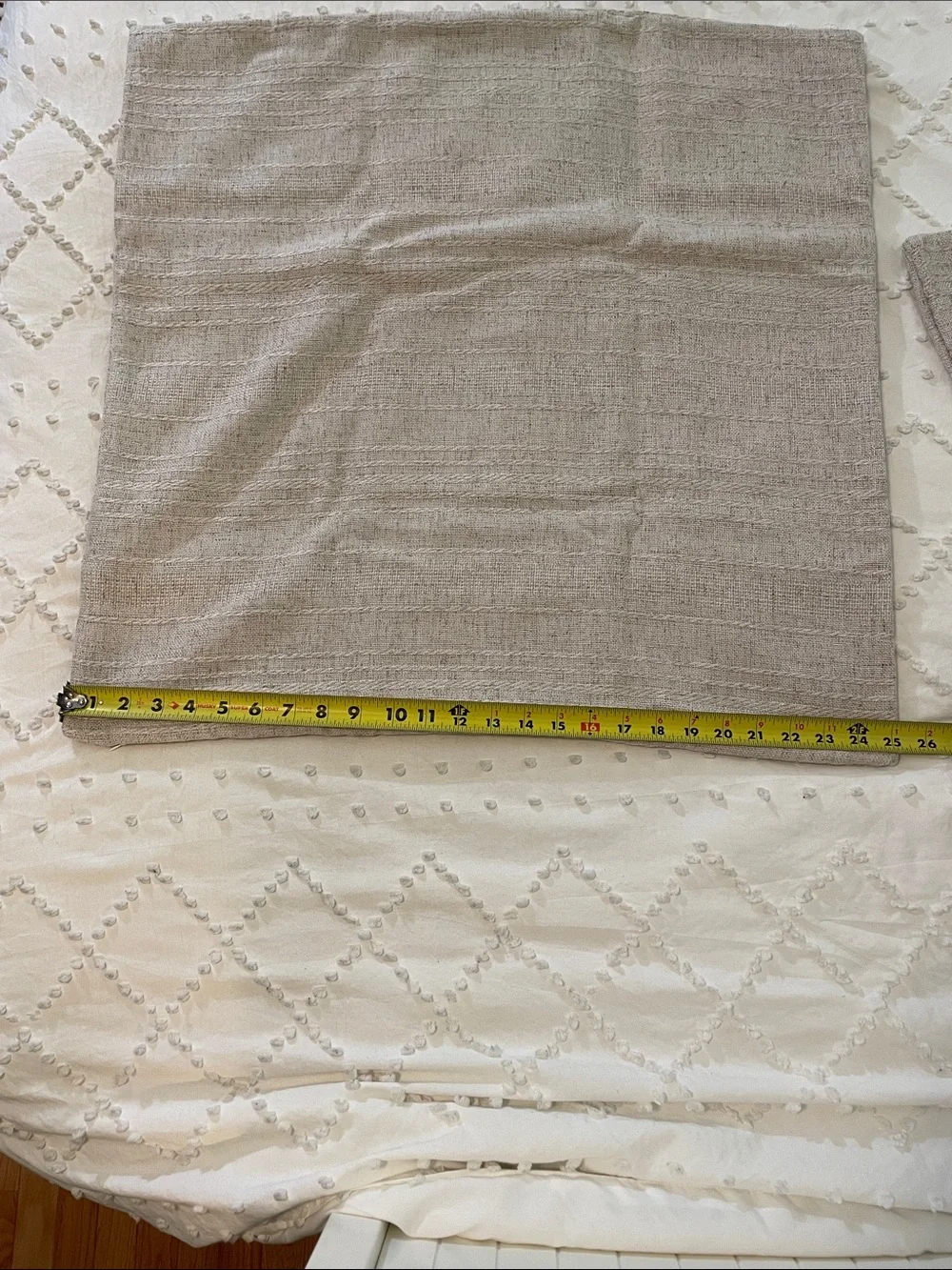Futei Neutral Beige Accent Pillow Covers - Set of 2